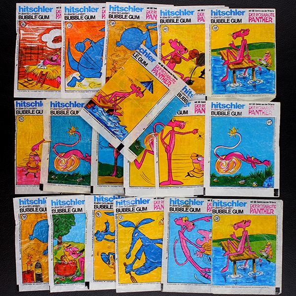 Der Rosarote Panther Hitschler 18 chewing gum picture