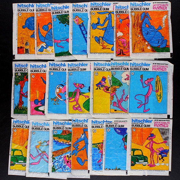 Der Rosarote Panther Hitschler 21 chewing gum picture - Bubble Gum