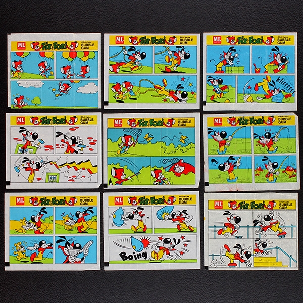 Fix und Foxi Maple Leaf ML 9 chewing gum picture