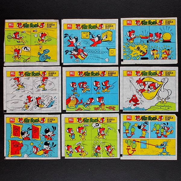 Fix und Foxi Maple Leaf ML 9 chewing gum picture