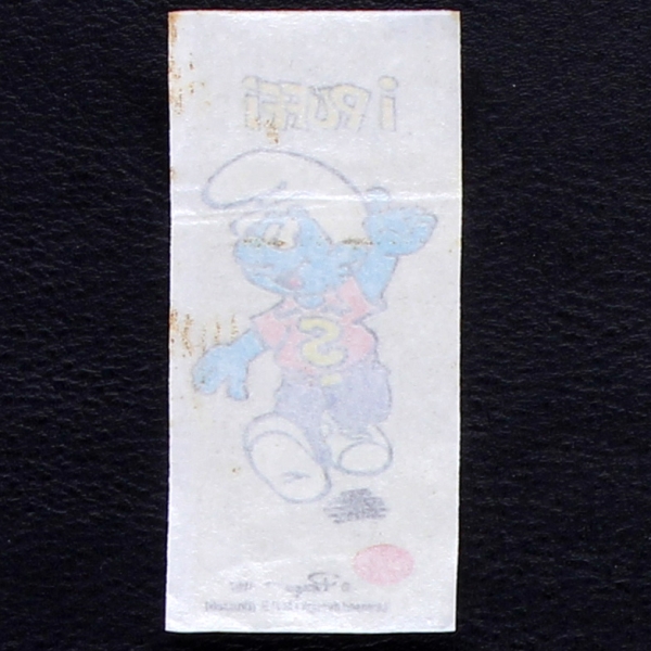 Die Schlümpfe Tattoo dunkin Bubble Gum