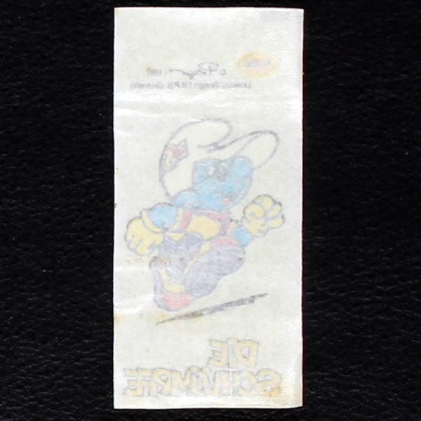 Die Schlümpfe Tattoo dunkin Bubble Gum