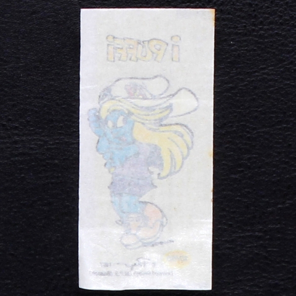 Die Schlümpfe Tattoo dunkin Bubble Gum