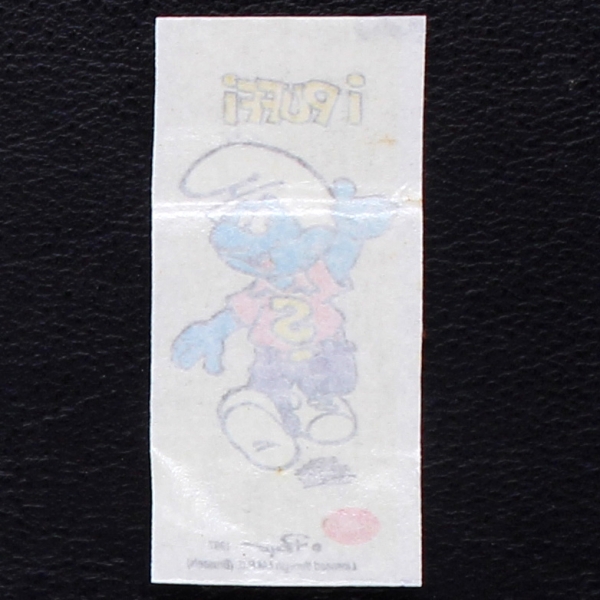 Die Schlümpfe Tattoo dunkin Bubble Gum