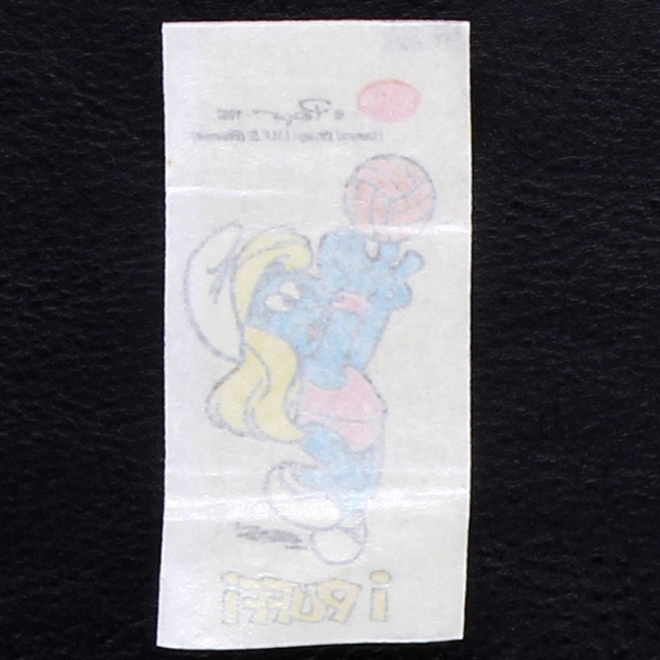 Die Schlümpfe Tattoo dunkin Bubble Gum