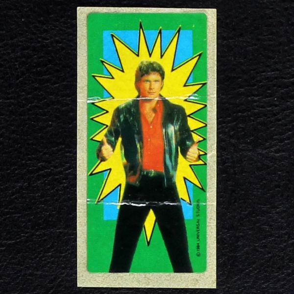 Knight Rider dunkin Bubble Gum Sticker