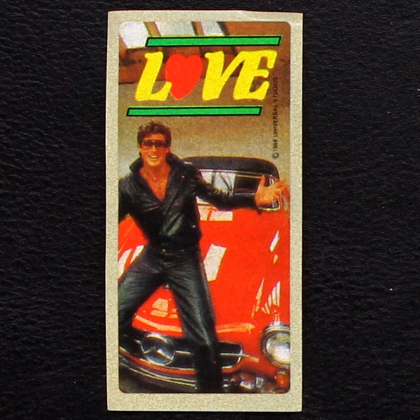 Knight Rider dunkin Bubble Gum Sticker