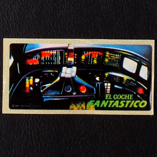 Knight Rider dunkin Bubble Gum Sticker