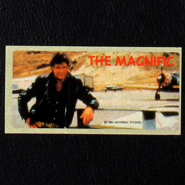 Knight Rider dunkin Bubble Gum Sticker