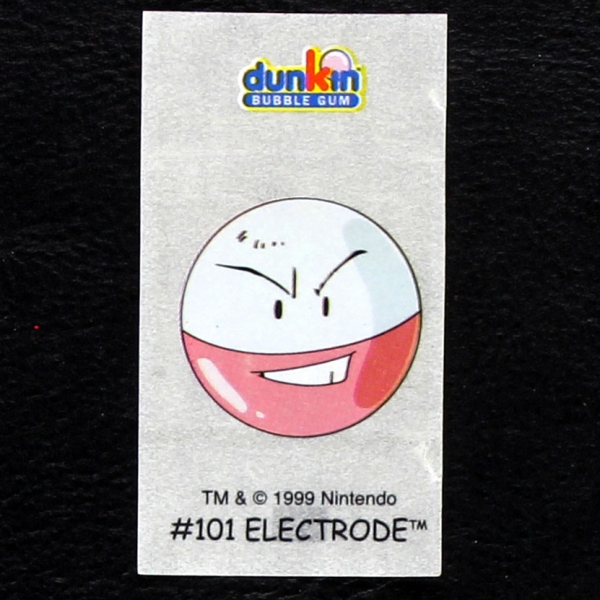 Electrode Pokemon 1999 No. 101 dunkin Bubble Gum Sticker
