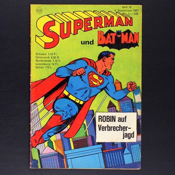 Superman Comic Nr. 18 1967 Comic Ehapa