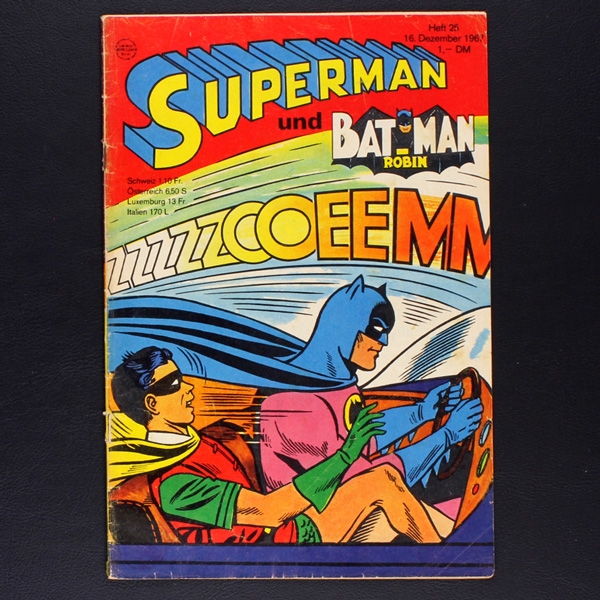 Superman Comic Nr. 25 1967 Comic Ehapa