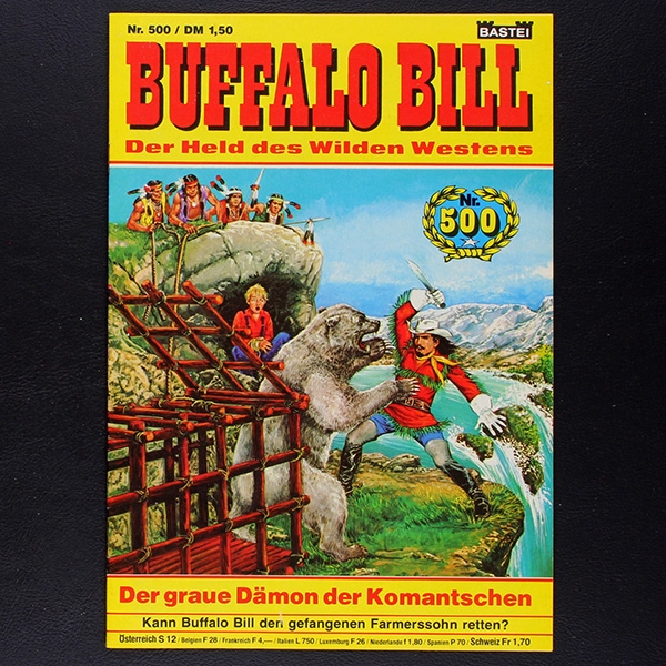 Buffalo Bill Nr. 500 Bastei Comic