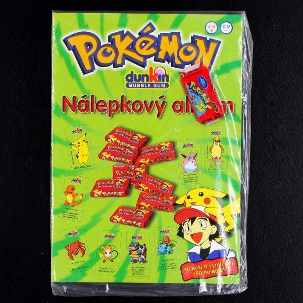 Pokemon dunkin Sticker Folder - Kaugummi Bilder