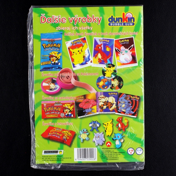 Pokemon dunkin Sticker Folder - Kaugummi Bilder