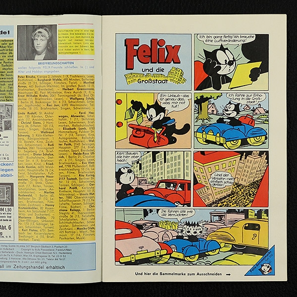 Felix mit Bessy Nr. 292 / Z1+
