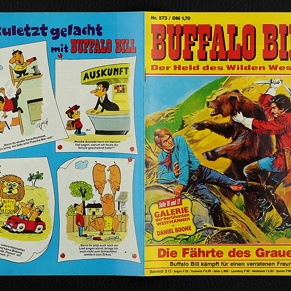 Buffalo Bill Nr. 573 Wäscher / Z1+