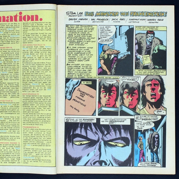 Das Monster von Frankenstein Nr. 15 / Z1-2